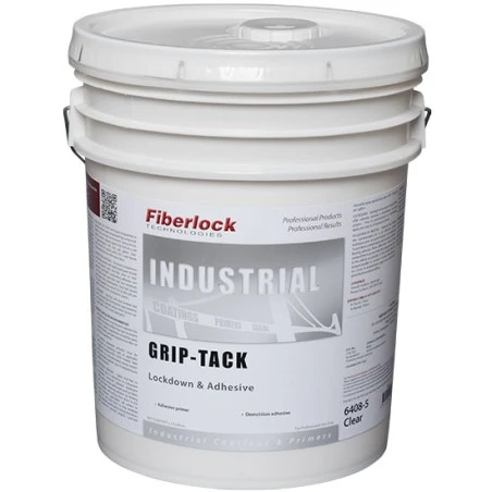 Fixatif adhésif pour amiante et plomb Fiberlock Grip-Tack, seau de 5 gal US