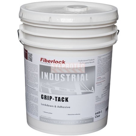 Fiberlock Grip-Tack lockdown adhesive for asbestos and lead, 5 gal US pail
