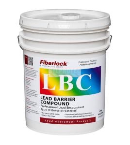 Fiberlock LBC encapsulant blanc pour peinture au plomb, intérieur et extérieur