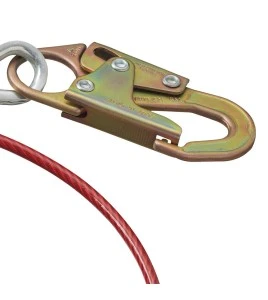 PeakWorks AS-21210 cable anchor sling, double-locking snap hook
