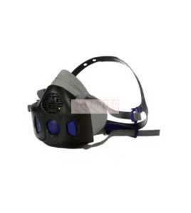 Demi-masque réutilisable Secure Click 3M HF-800, membrane phonique