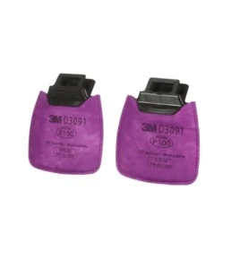 3M Secure Click Particulate Filter D3091, P100