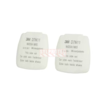 3M Secure Click Particulate Filter D7N11, N95
