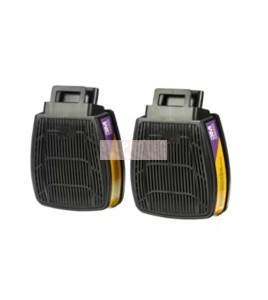 Cartouche/filtre VO et gaz acides D80923 Secure Click 3M, P100