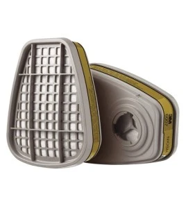 Cartouche 3M 6007, vapeurs organiques, gaz acides et mercure - vue 1