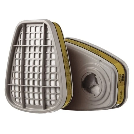 Cartouche 3M 6007, vapeurs organiques, gaz acides et mercure - vue 1