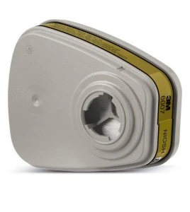 Cartouche 3M 6007, vapeurs organiques, gaz acides et mercure - vue 3