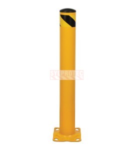 Bollard de protection en acier Kleton, 4-1/2 po de diamètre, jaune