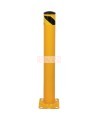 Bollard de protection en acier Kleton, 4-1/2 po de diamètre, jaune