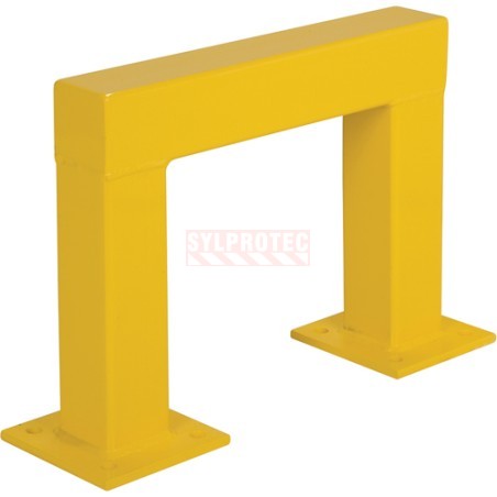 Kleton low-profile safety guard, safety yellow - Size: 2 ft W X 1-1/2 ft H