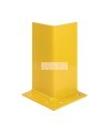 Kleton steel rack upright protector, safety yellow - Height: 12 in