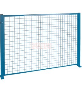 Garde de périmètre grillagée Kleton, bleu
