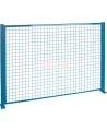 Garde de périmètre grillagée Kleton, bleu