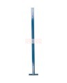 Poteau universel Kleton 49-1/2 po pour garde de périmètre, bleu