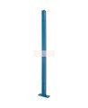 Poteau universel Kleton 49-1/2 po pour garde de périmètre, bleu