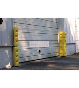 Protecteur de coin en PEHD Eagle, jaune, paire