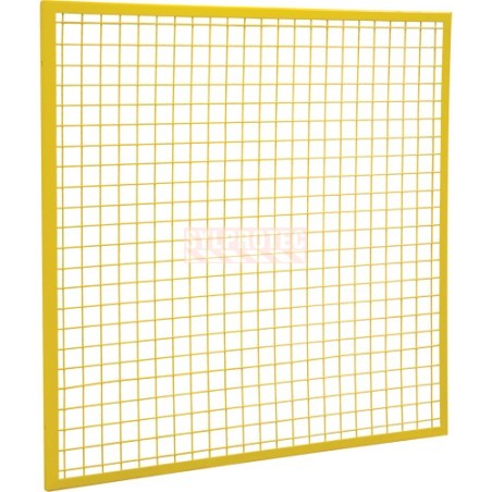 Kleton steel wire mesh panel 4 X 4 ft, safety yellow