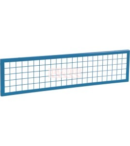 Panneau grillagé en acier Kleton pour cloison, 1 pi de haut, bleu