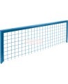 Panneau de remplissage ajustable Kleton pour cloison grillagée, bleu