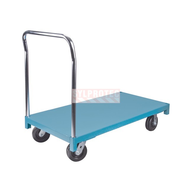 Chariot à plateforme Kleton 30 X 48 po, 1300 lb, roues nylon 6 po