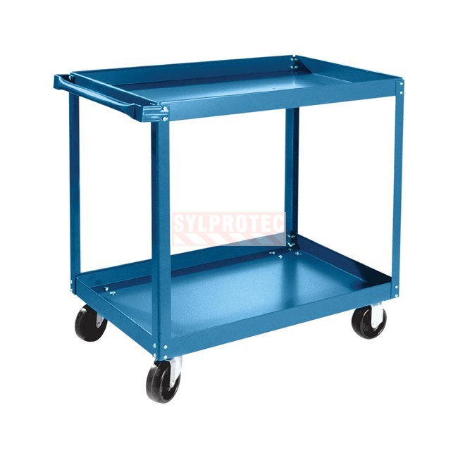 Kleton shelf cart, 2 shelves 24 X 48 in, 900 lb