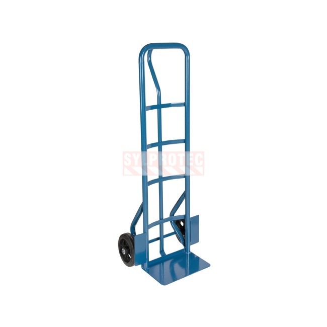 Kleton heavy-duty steel hand truck, P-handle, 1000 lb