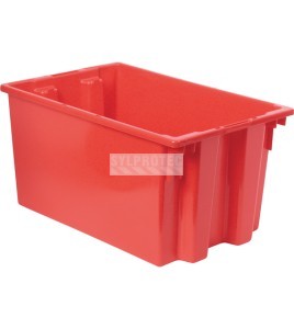 Quantum Stack & Nest tote 23-1/2 X 15-1/2 X 12 in, red