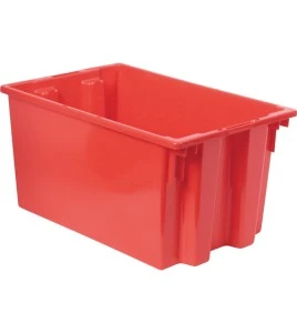 Quantum Stack & Nest tote 23-1/2 X 15-1/2 X 12 in, red