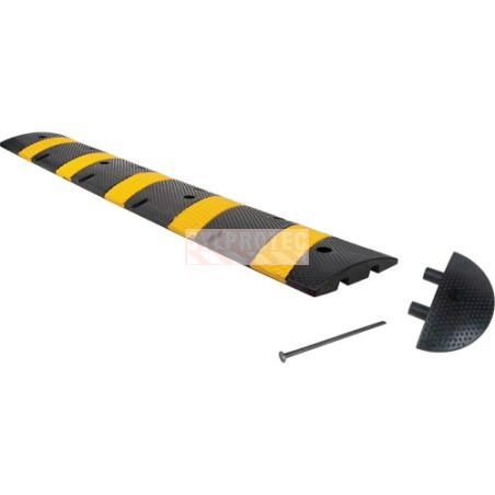 Zenith rubber speed bump kit, 6 ft X 11 in X 2 in