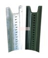 Justrite Accuform galvanized U-channel sign post, 8 ft