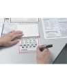 Brady self-laminating WHMIS labels, vinyl, 4 X 2 in, pack of 25