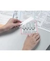 Brady self-laminating WHMIS labels, vinyl, 4 X 2 in, pack of 25