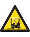 Affiche chariot élévateur Zenith, pictogramme, plastique, 12 X 12 po