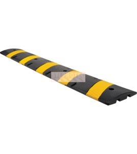 Zenith recycled rubber speed bump, 6 ft X 11-3/4 in X 2 in