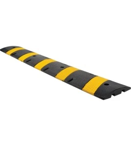 Zenith recycled rubber speed bump, 6 ft X 11-3/4 in X 2 in