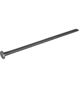 Tige d'ancrage galvanisée Zenith pour bosse de décélération, 14 po