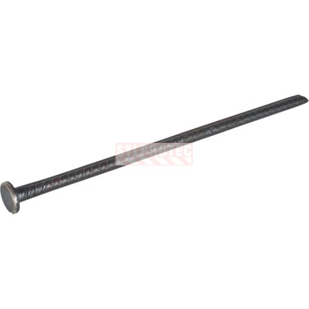 Tige d'ancrage galvanisée Zenith pour bosse de décélération, 14 po