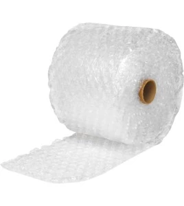 Papier bulles Kleton 24 po X 50 pi, bulles 1/2 po, perforé, rouleau