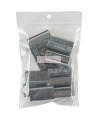 Sacs en poly refermables Kleton, paquet de 100