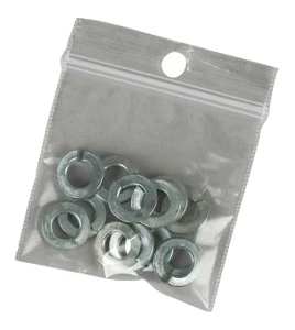 Sacs en poly refermables 10 X 7 po, 2 mils, caisse de 1000