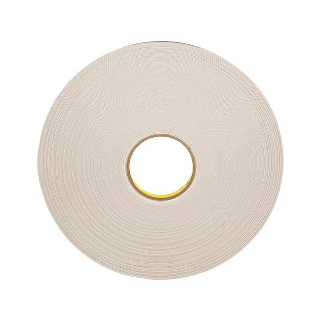 Ruban mousse double face 3M 4492W, 31 mils, rouleau de 66 m (216 pi)