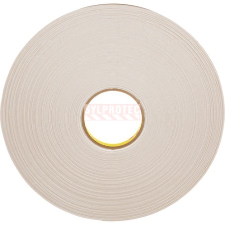 Ruban mousse double face 3M 4492W, 31 mils, rouleau de 66 m (216 pi)