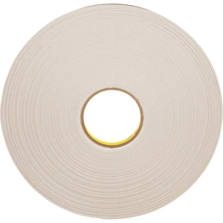 Ruban mousse double face 3M 4492W, 31 mils, rouleau de 66 m (216 pi)