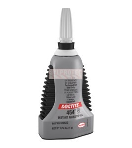 Colle instantanée en gel Loctite Quicktite, transparente, 0,14 oz liq.