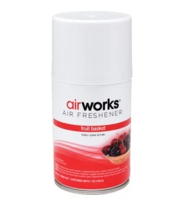 Désodorisant en aérosol dosé AirWorks Hospeco Panier à fruits 7 oz, caisse de 12