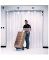 Kleton complete strip curtain door, standard PVC, 12 X 12 ft