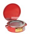 Justrite 10575 steel bench can, 2 gal