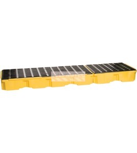 Plateforme de rétention modulaire Eagle en PEHD jaune