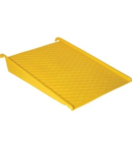 Eagle 1689 ramp for modular spill platform, yellow, 1500 lb