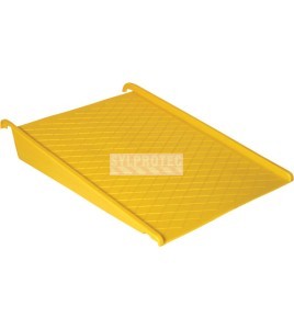 Rampe Eagle 1689 pour plateforme de rétention, jaune, 1500 lb